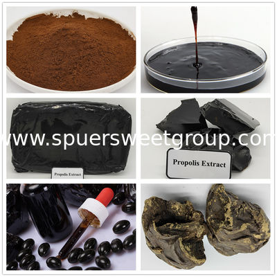Natural Organic Solid Propolis Bulk Wholesale Pure Refine Green Water Wine Soluble Medical Grade  Propolis Extract Block