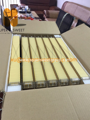 China factory supply Flowing Bee Hive Frames (4 Pieces) harvest honey