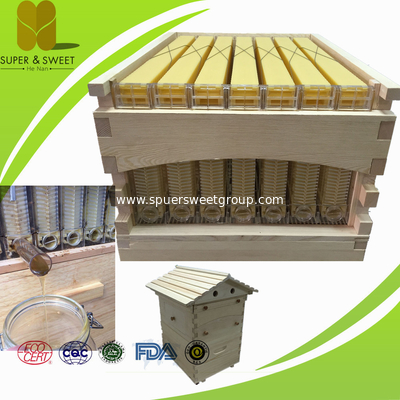 Apiculture tools langstroth Beehive with automatic Flowing honey frames