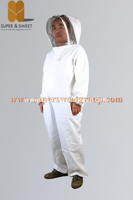 Professional Beekeeping Master  Bee Keeper Suit Smock With Veil/zip, Protective