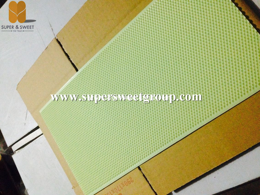 Beekeeping Tools Black/Yellow Langstroth Plastic Foundation Sheet