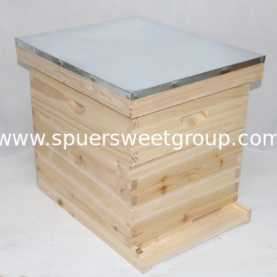 10 frame 8 frame bee hive beehive langstroth high quality fire/pine wooden