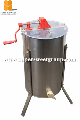 Hot sale 4 frames both electric and manual honey extractor