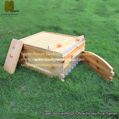 Automatic Self Honey Flow 7 BPA Free Plastic Beehive Frame for Flow Hive