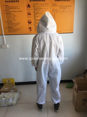 Three Layer Mesh Air-through Bee Suit protective clothing