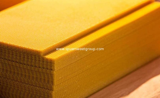 Pure Natural Honey Comb Beeswax Sheets White Beeswax Foundation Sheet