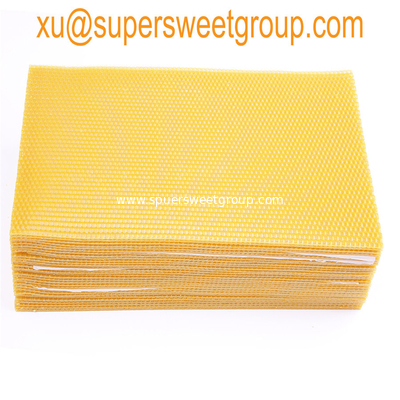 Pure Natural Honey Comb Beeswax Sheets White Beeswax Foundation Sheet