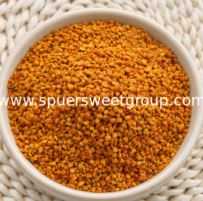 Supply Wholesale 100% Pure Natural Fresh Selected Granular Tea Bee Pollen Food Grade Bulk 20kg Carton Direct Healthy Food