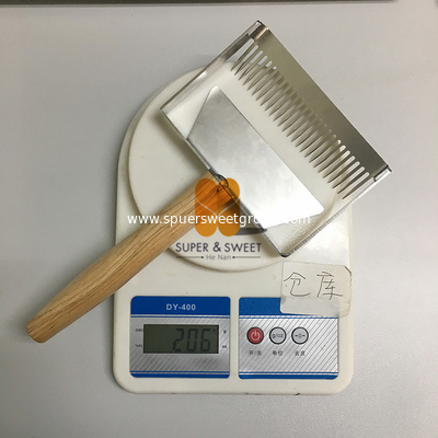 Newest stainless steel honey uncapping fork honey frame uncapping tool