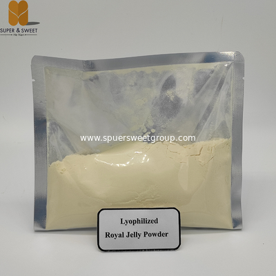 10 HDA 4% 5% 6% Bulk Organic Royal Jelly Freeze Dried Powder Royal Jelly Powder