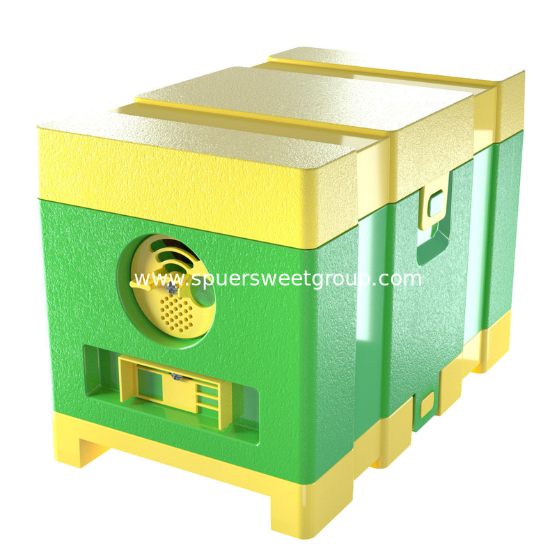 Queen Bee Mini Mating Box Plastic Polystyrene Pollination Box Queen Breeding Rearing Box NUC Hive