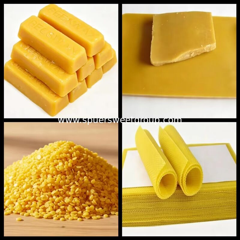 Top Grade Pure Natural Yellow Beeswax Slabs Food Cosmetic Grade High Purity Bulk Export Wholesale for Candle Making